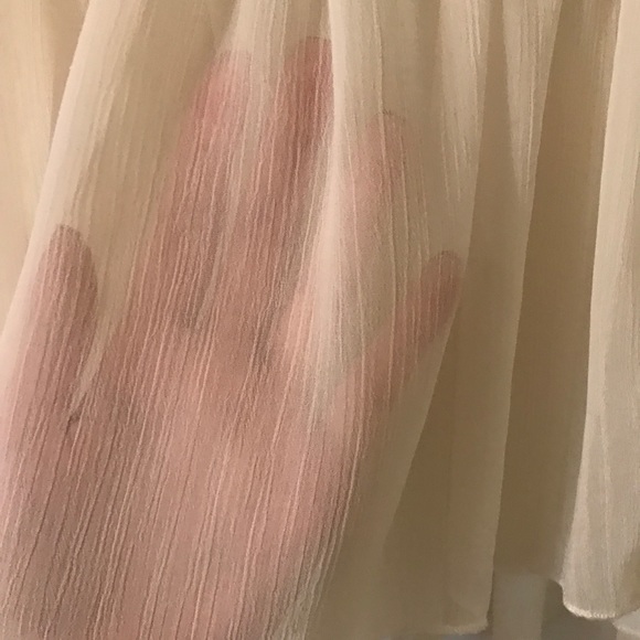 Buttoned Green and White Striped Blouse - Picture 2 of 4